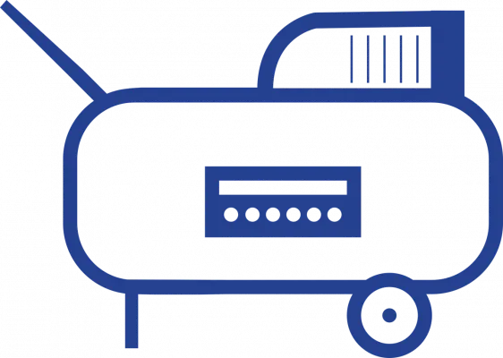 barbershop air compressor icon